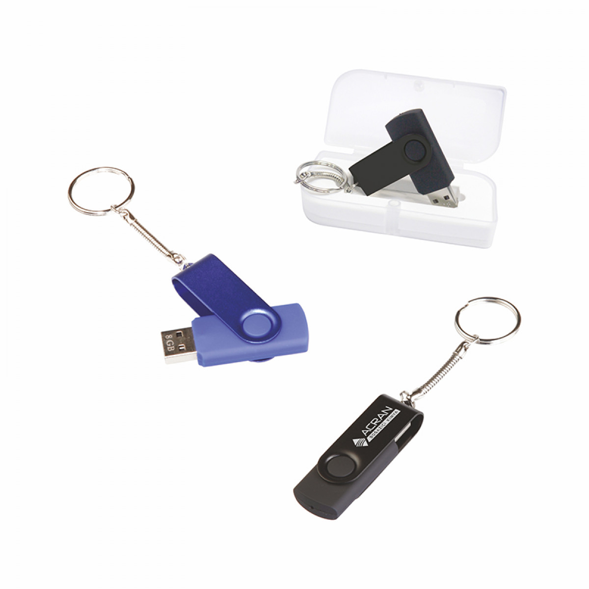 EF-95R-16 Metal & Plastik USB Bellek 16 GB